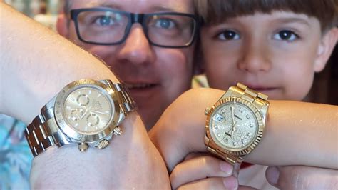 rolex on kids wrist|Rolex watches for boys.